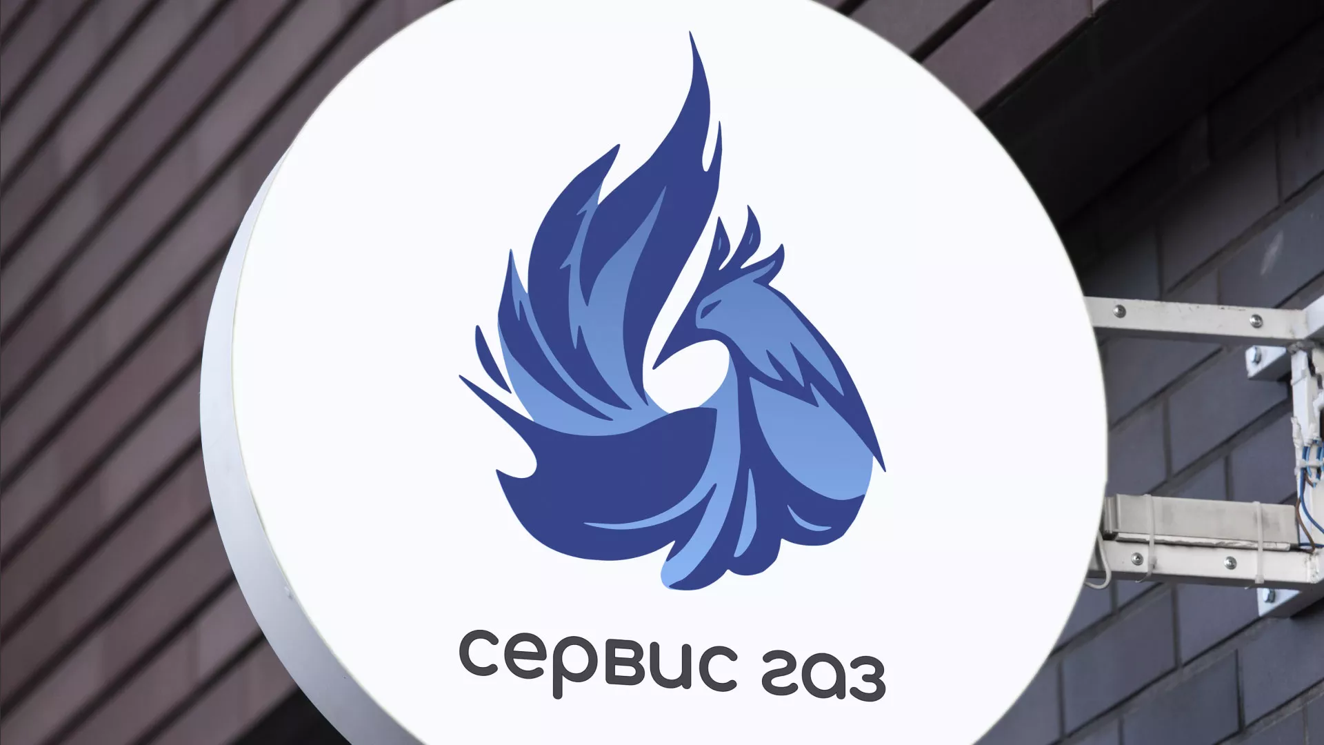 Создание логотипа «Сервис газ» в Тайге