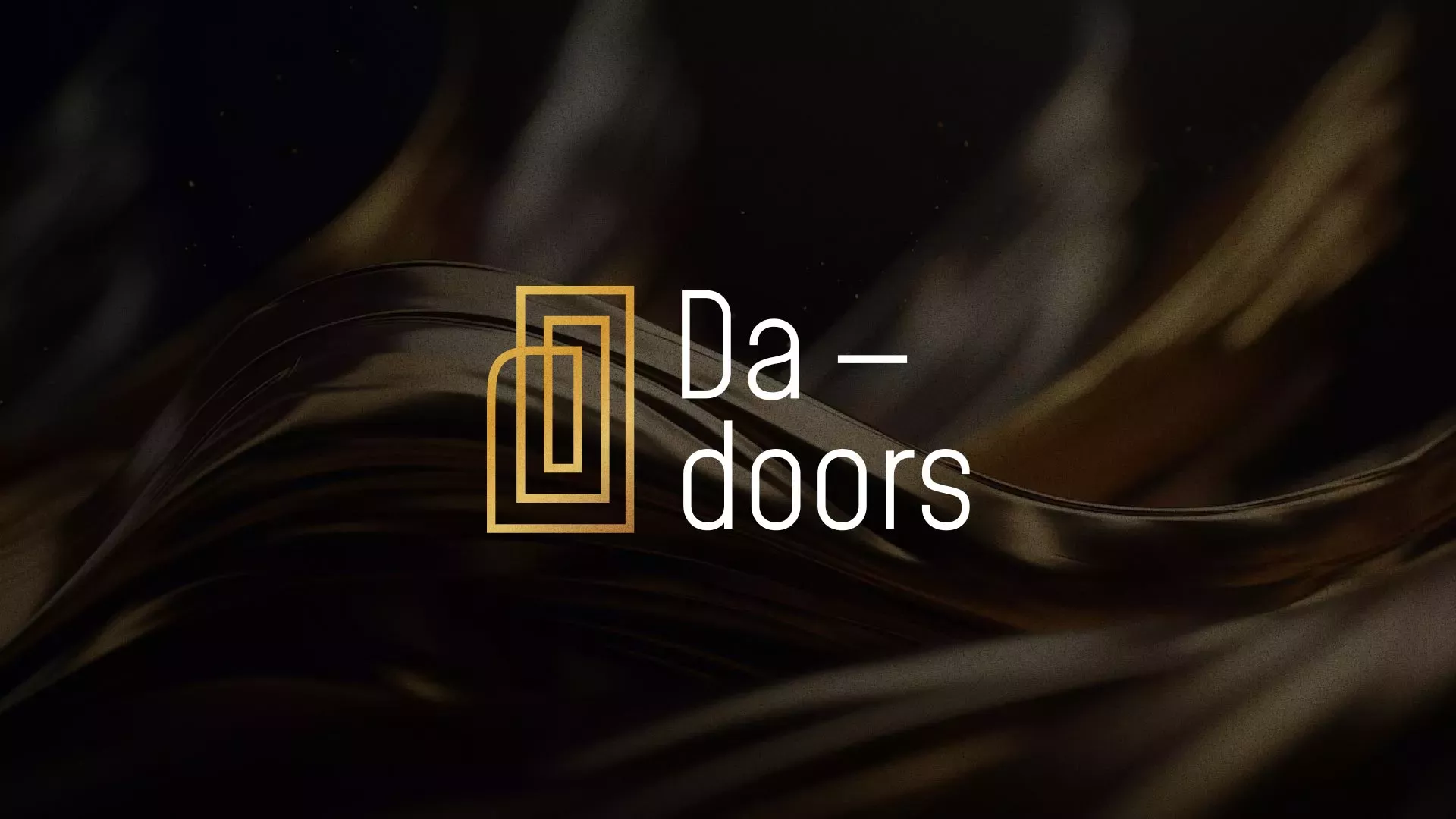 Разработка логотипа для компании «DA-DOORS» в Тайге